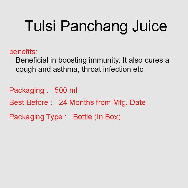 Tulsi Panchang Juice