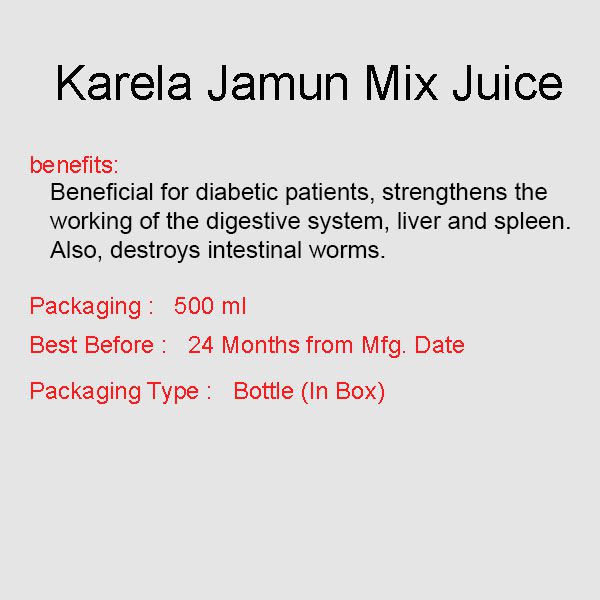 Karela Jamun Mix Juice